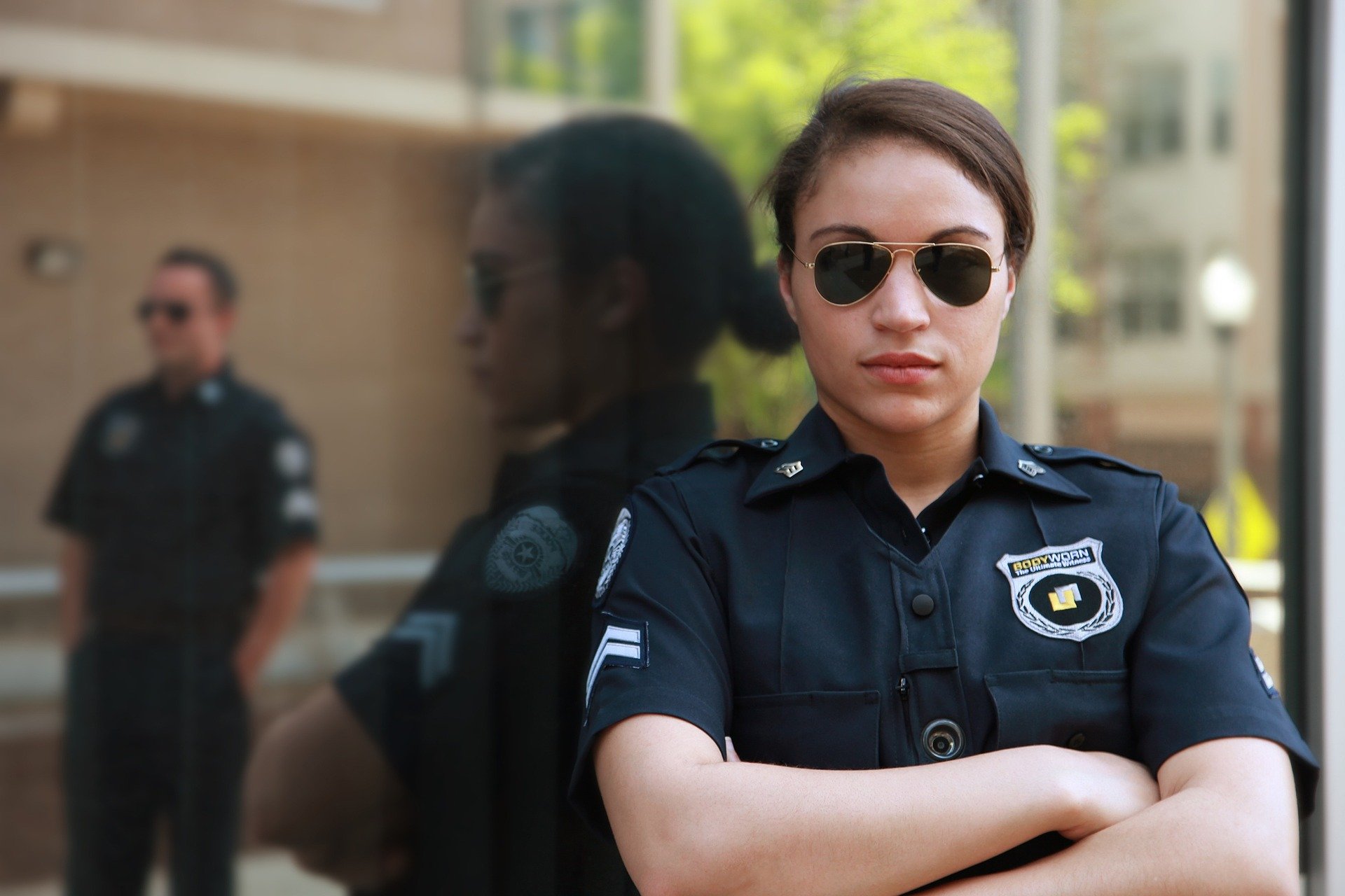 Woman police officer