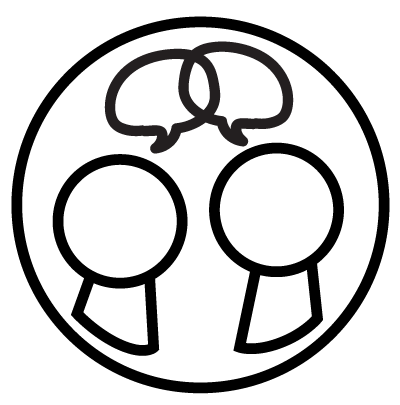icon interact